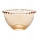 Bowl 13x7,4cm Pearl Âmbar De Cristal Ecológico